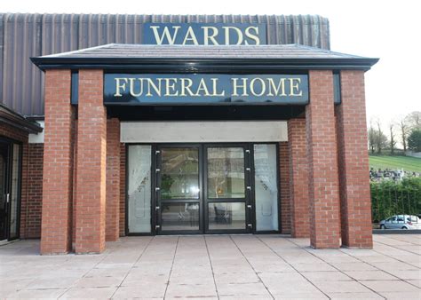 at the funeral home. . Ward funeral home weston